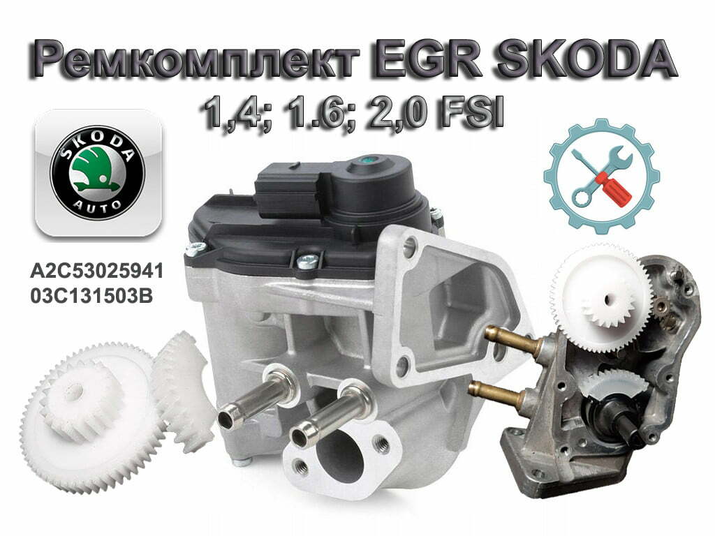 Ремкомплект EGR SKODA A2C53025941 Ремкомплект EGR SKODA A2C53025941 — изображение 1